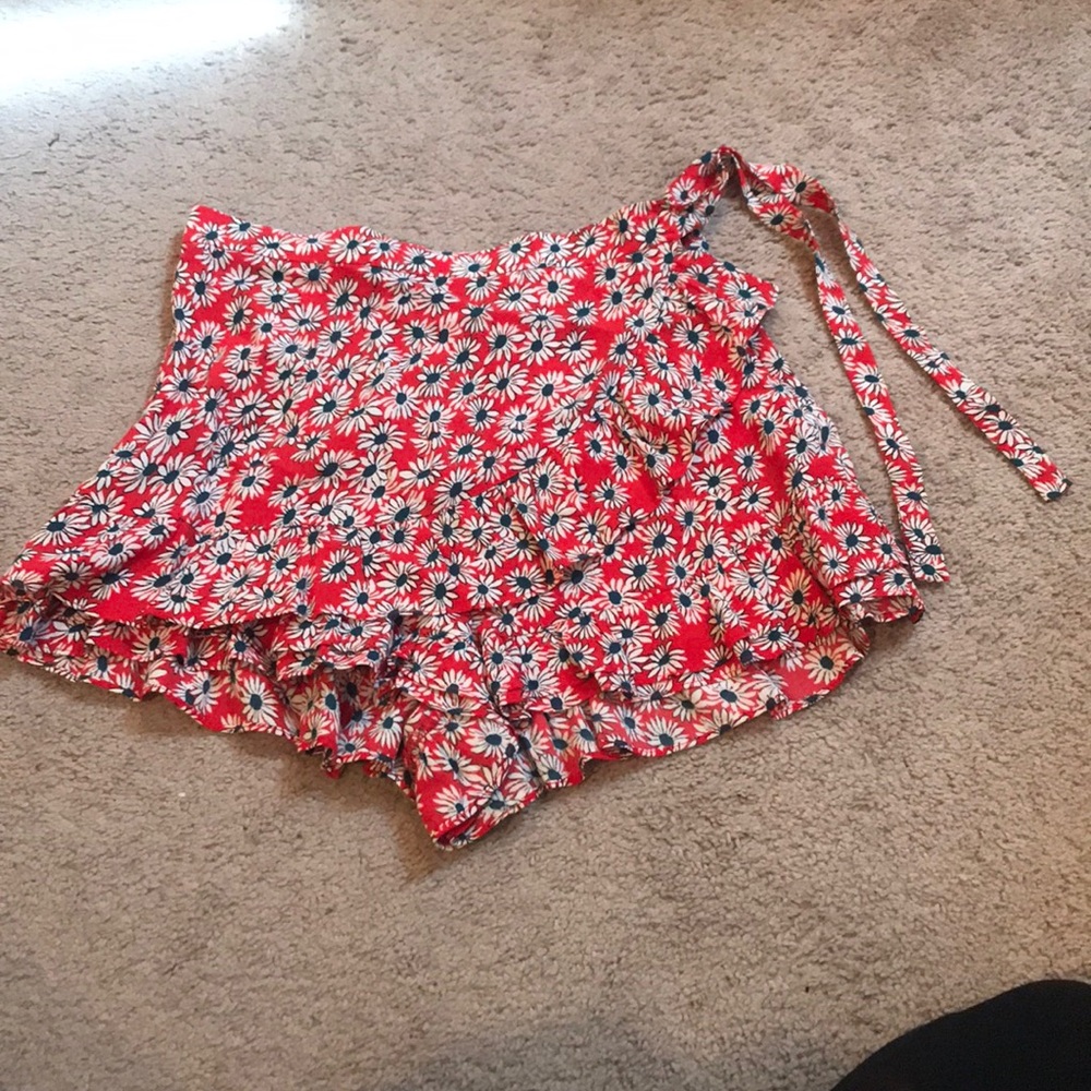 Zara skort with tie